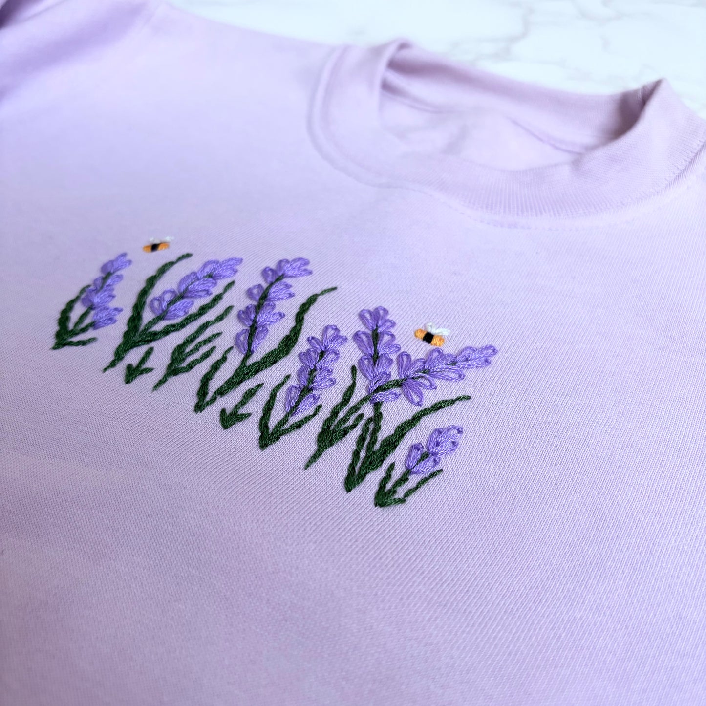Lavender field jumper