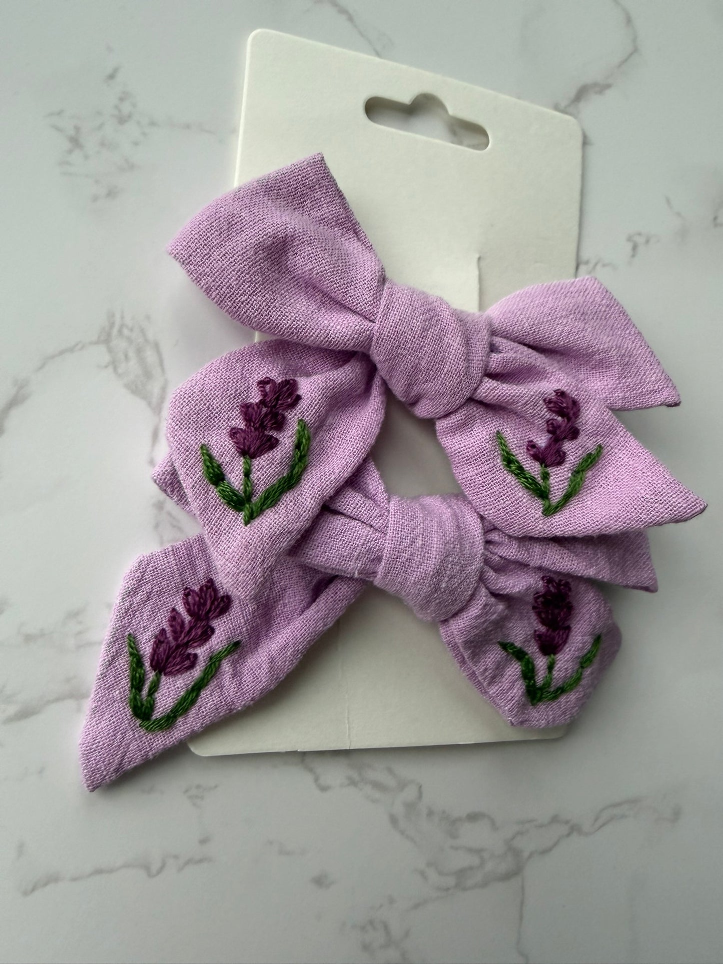 Lavender Bow