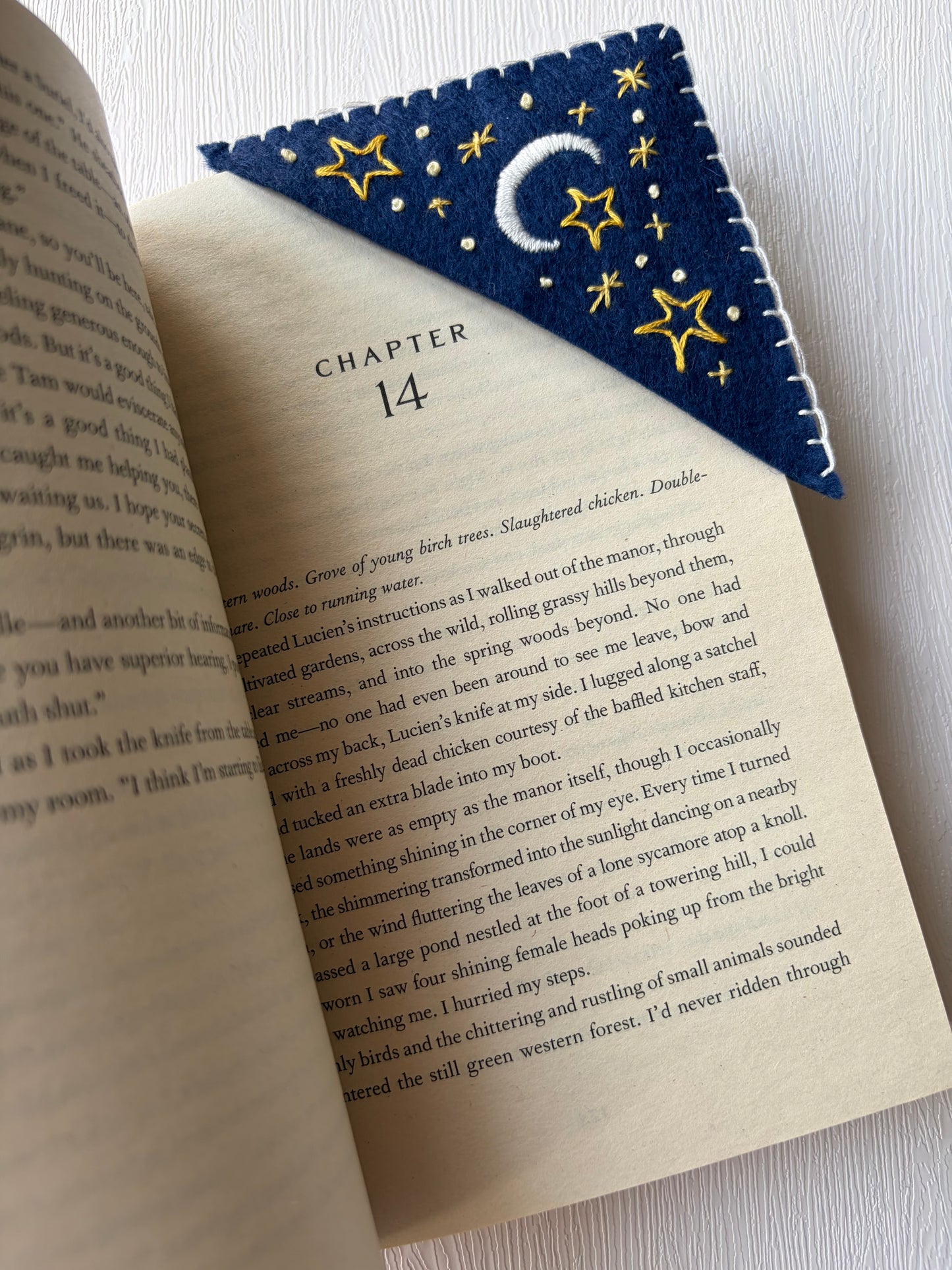 Felt Corner Bookmarks