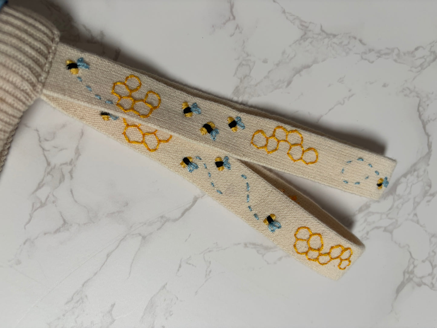 Bee Embroidered Silly Silas