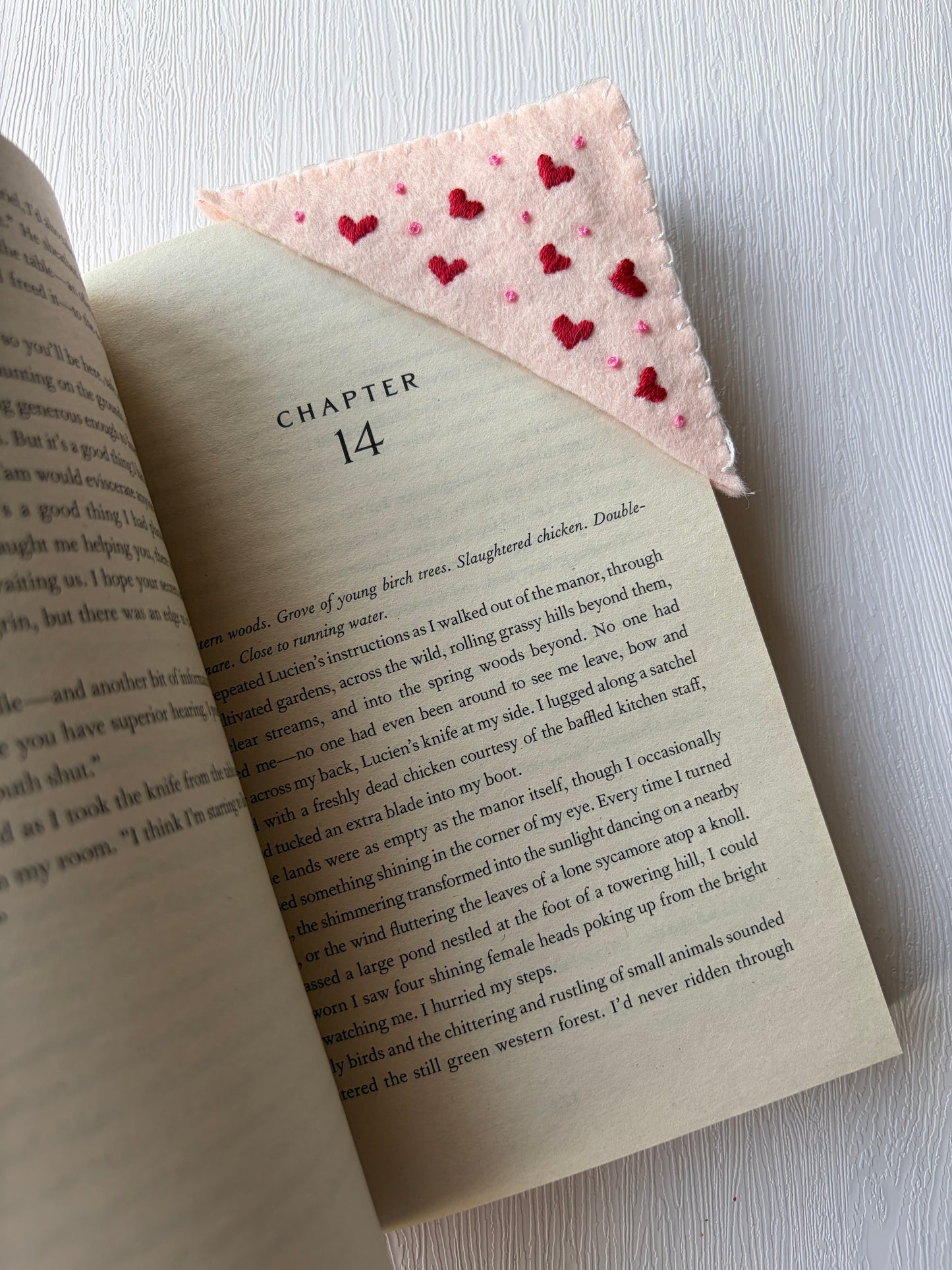 Felt Corner Bookmarks