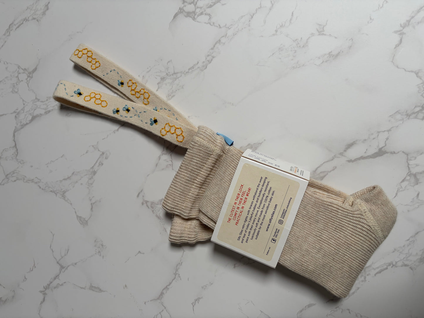 Bee Embroidered Silly Silas