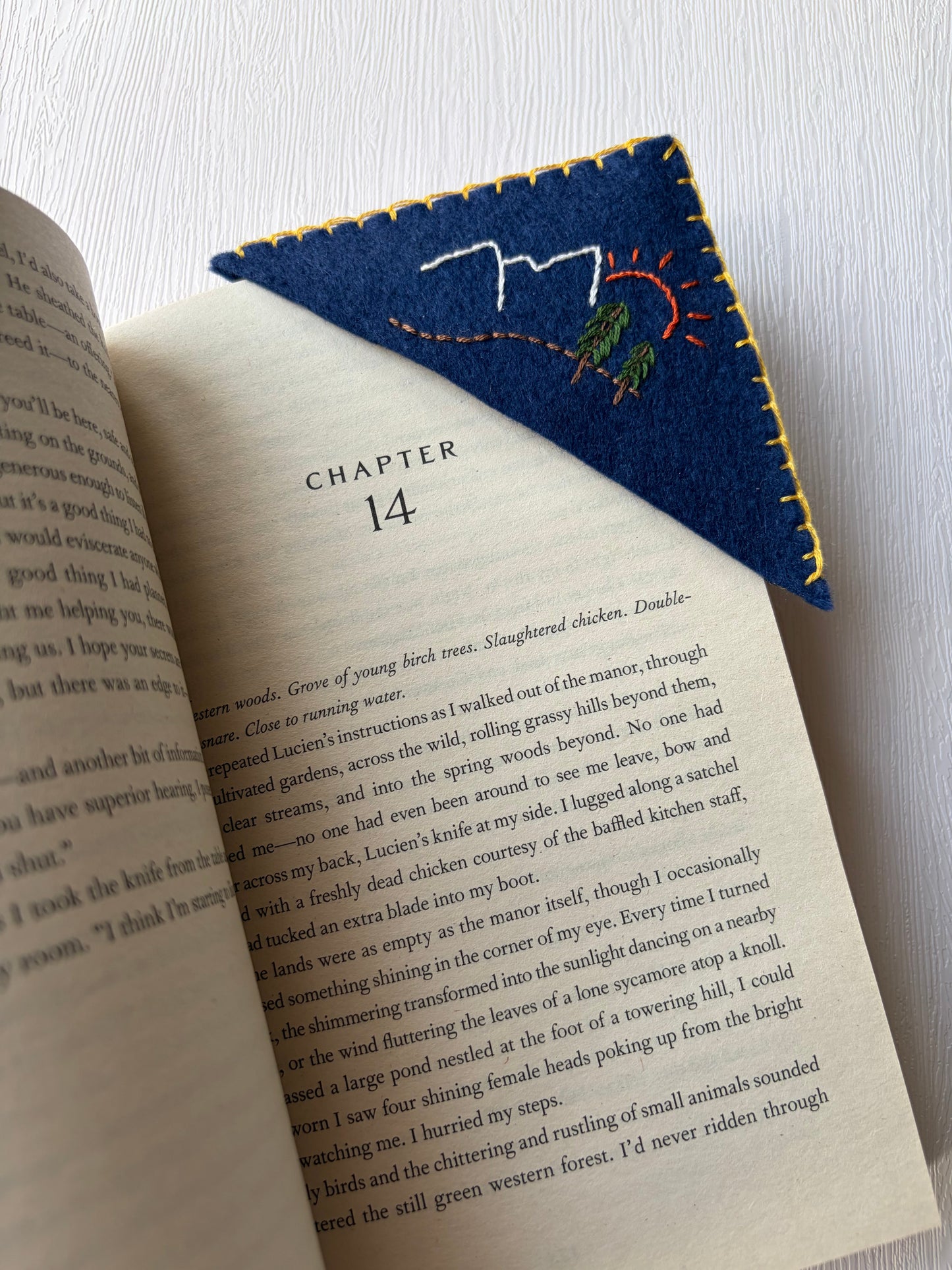 Felt Corner Bookmarks