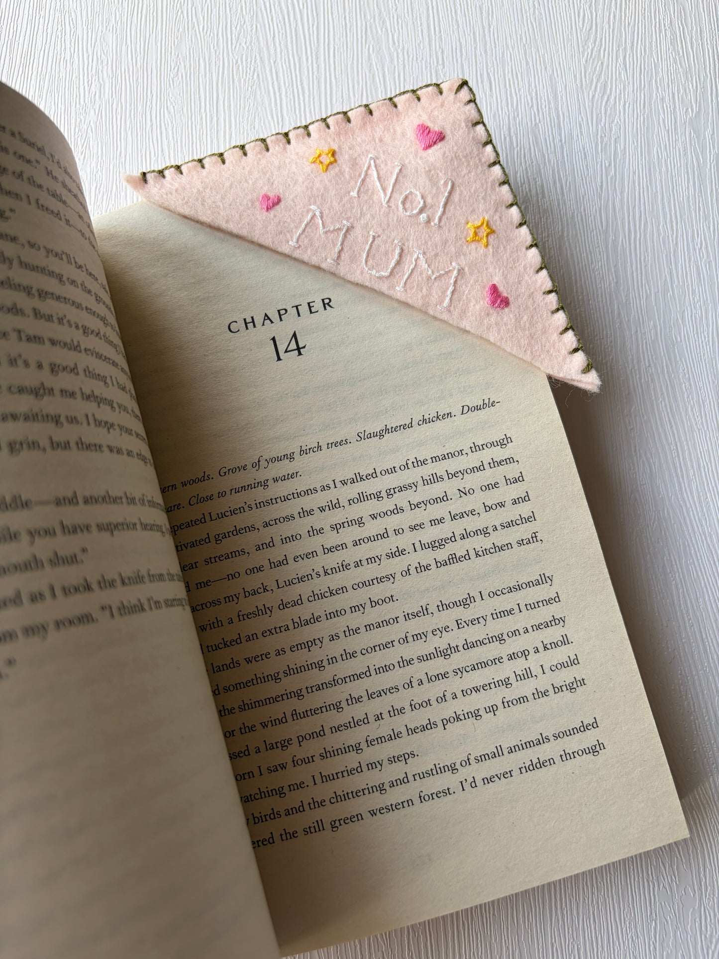 Felt Corner Bookmarks