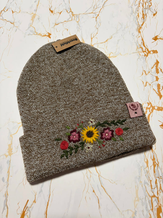 Sunflower Burst Beanie