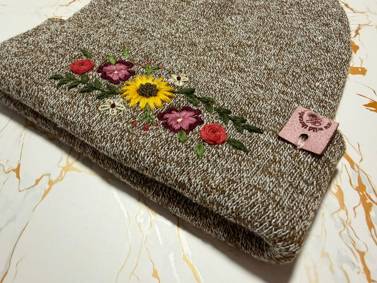 Sunflower Burst Beanie